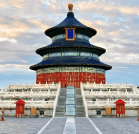 天坛祈年殿的圆形美学：古代“天圆地方”思想如何体现？