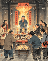 除夕守岁：为何中国人要在年夜饭桌上“熬”过凌晨？